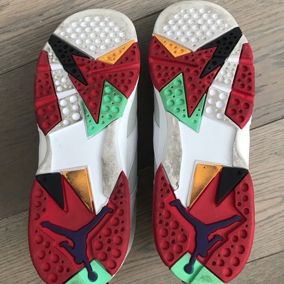 AIR JORDAN 7 RETRO "HARE" - Picture 7 of 7